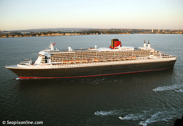 Queen Mary 2, QM2 9241061 ID 3727